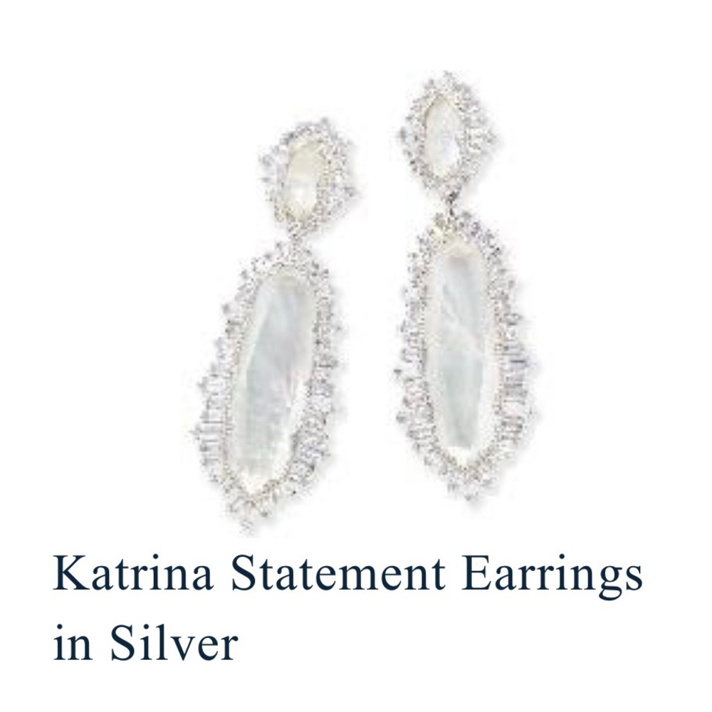 Kendra Scott Katrina Statement Earrings - limited edition bridal